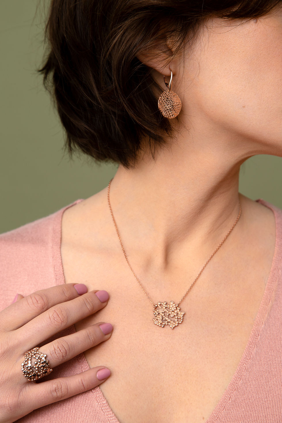Miniature : Collier mousse