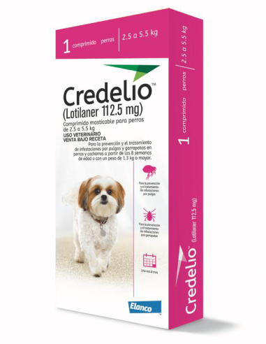 Credelio 2.5 a 5.5kg