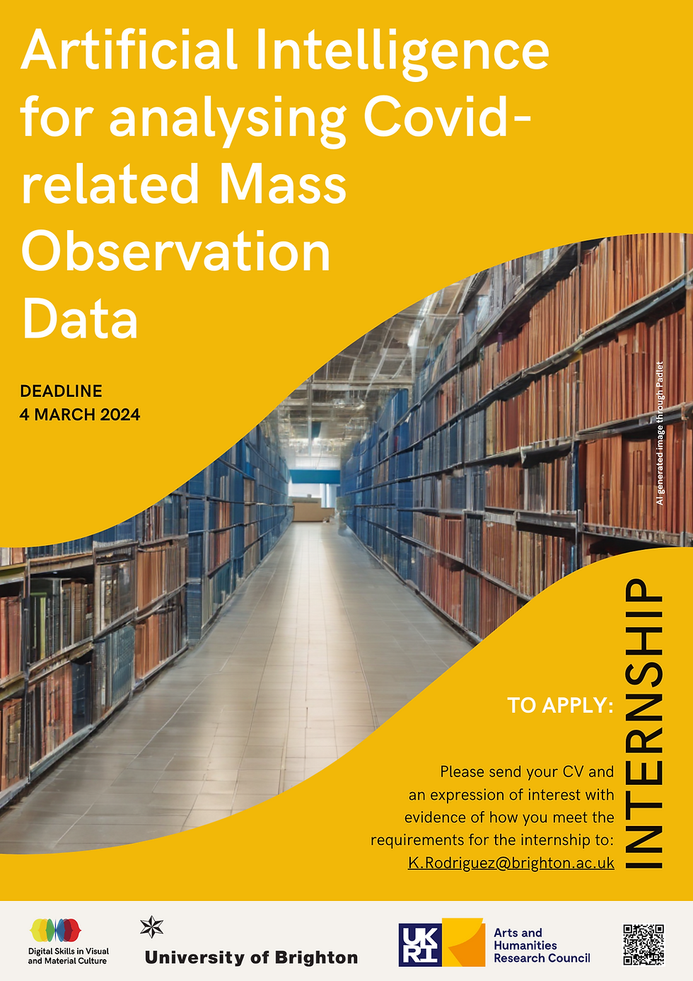 Artificial Intelligence (AI) for analysing Covid-related Mass Observation Data – Closed
