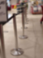 Thumbnail: Retractable Alulilly Queue Posts