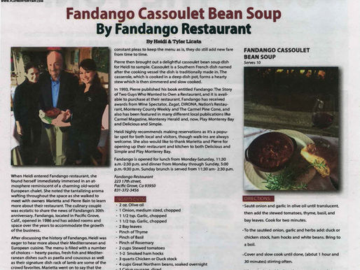 Fandango Cassoulet Bean Soup