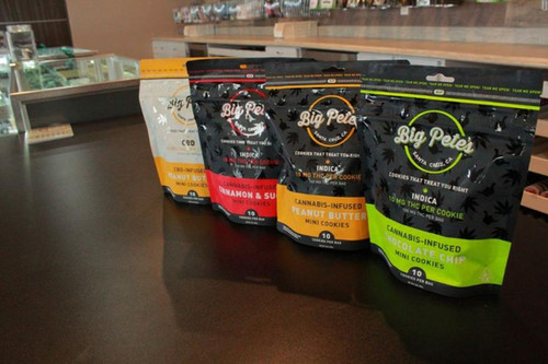 Higher Level Seaside Cannabis Dispensary Big Pete's Cookies Infused Edible Near Monterey Marina Carmel Salinas