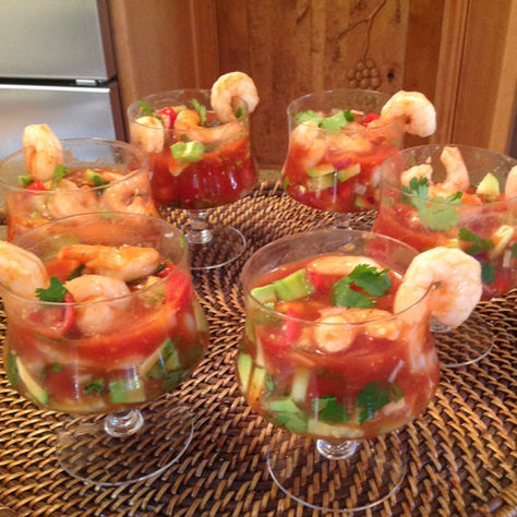 Heidi's Mexican Shrimp Cocktail