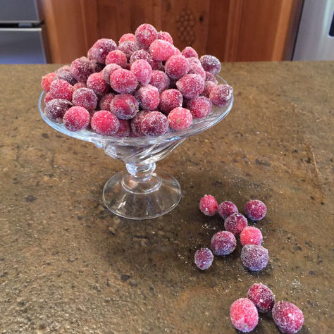 Heidi's Sugared Cranberries