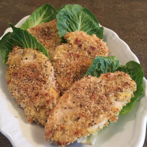 Heidi's Baked Chicken Schnitzel