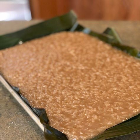 Heidi makes "Biko" a Filipino Dessert