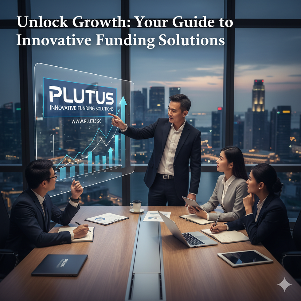 Unlock Growth: Your Guide to Innovative Funding Solutions with Plutus (WWW.PLUTUS.SG)