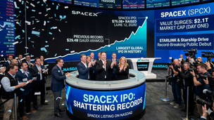 SpaceX IPO Shatters Records
