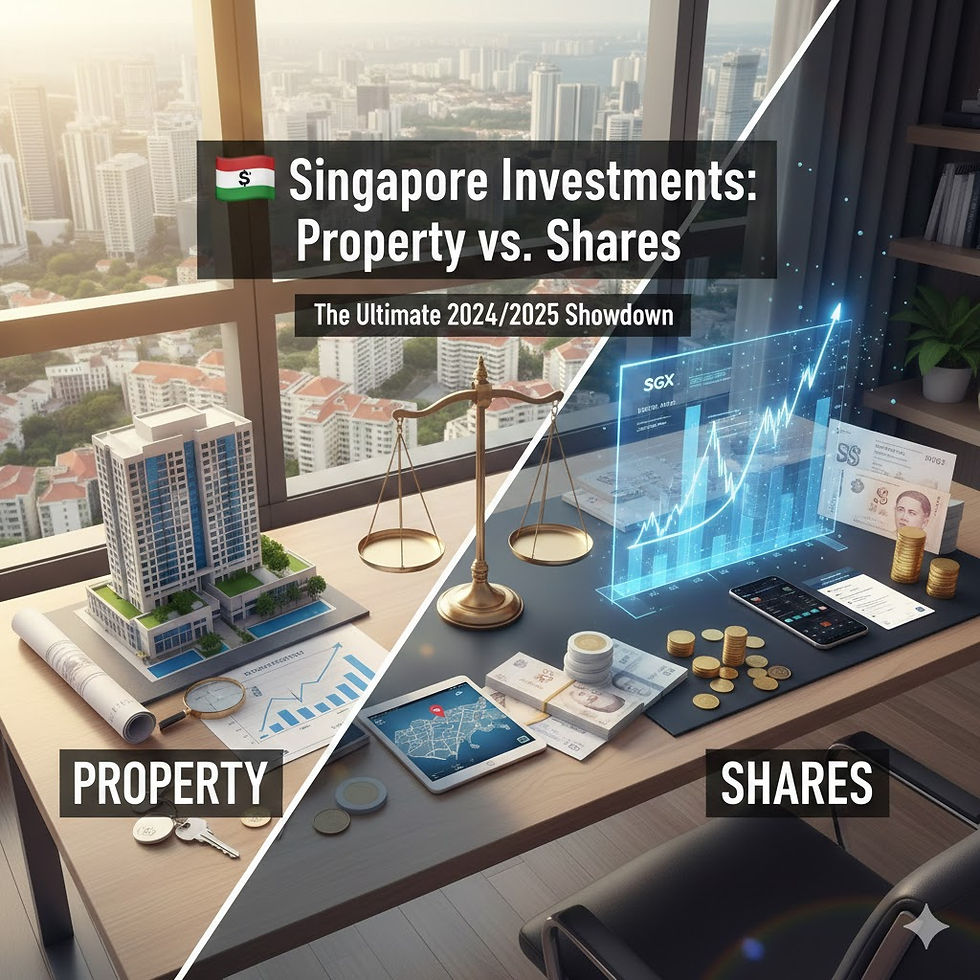 🇸🇬 Singapore Investments: Property vs. Shares - The Ultimate 2024/2025 Showdown | CityNewsNet