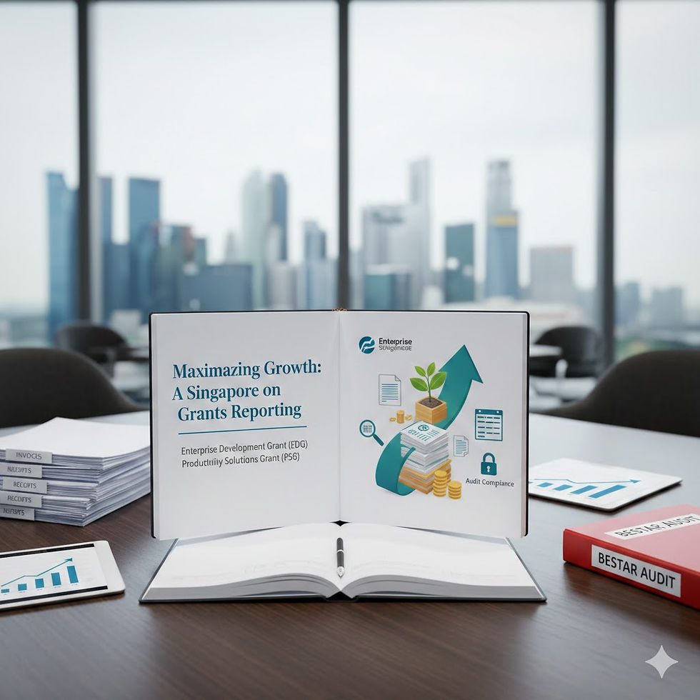 Maximizing Growth: A Guide to Reporting on Grants and Incentive Schemes in Singapore