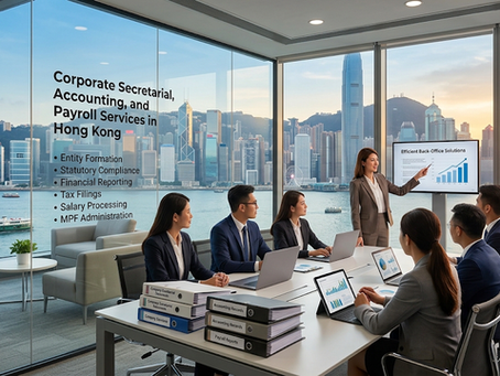 Corporate Secretarial, Accounting, and Payroll Services in Hong Kong