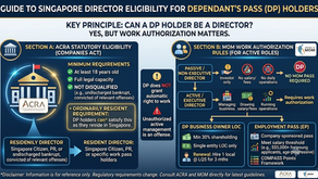 Singapore Director Eligibility for DP Holder