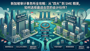 新加坡审计事务所全攻略：从“四大”到 SME 精英，如何选择最适合您的会计伙伴？