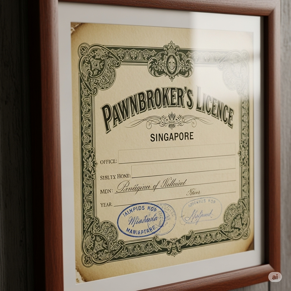 Pawnbroker's Licence | Bestar
