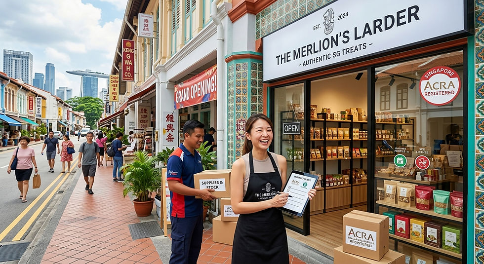 Starting a Retail Business in Singapore