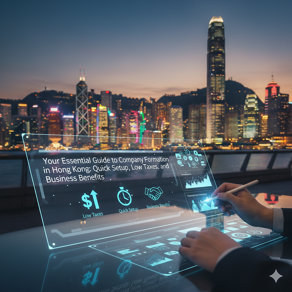 Your Essential Guide to Company Formation in Hong Kong: Quick Setup, Low Taxes, and Business Benefits | Bestar