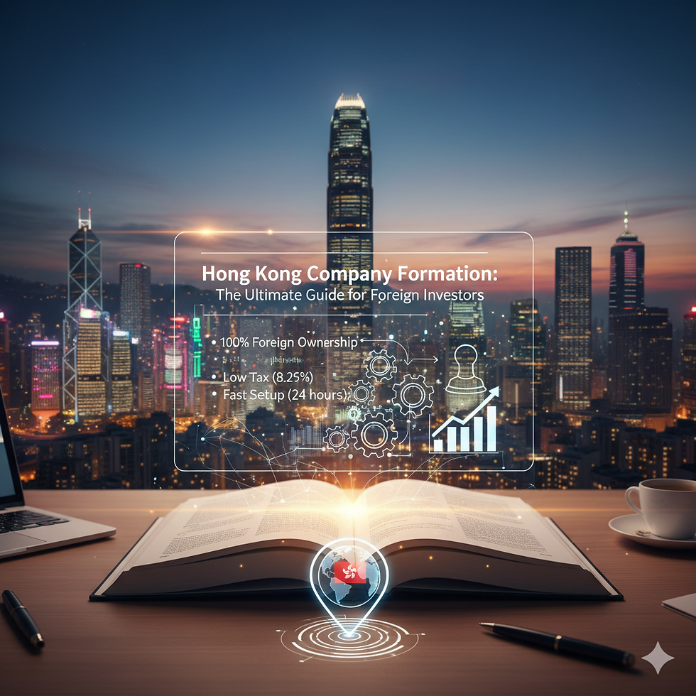 Hong Kong Company Formation: The Ultimate Guide for Foreign Investors