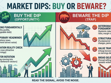 Market Dips: Buy Or Beware?