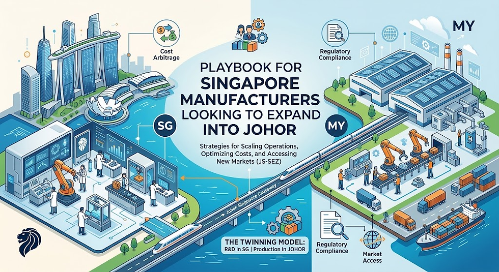Playbook for Singapore Manufacturers Looking to Expand into Johor | Bestar