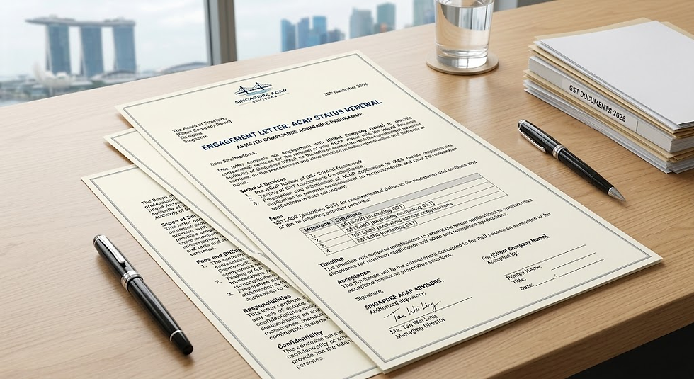 ACAP Status Renewal Engagement Letter