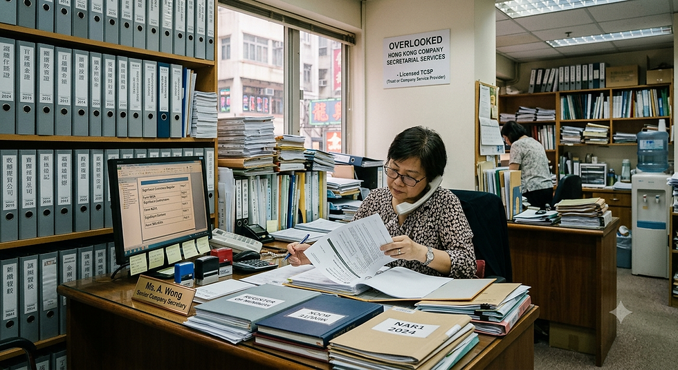 Overlooked Hong Kong Company Secretarial Services