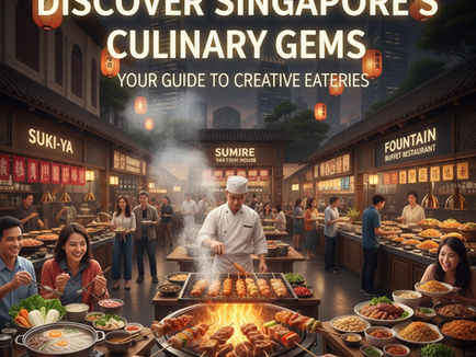 Discover Singapore's Culinary Gems: Your Guide to Creative Eateries