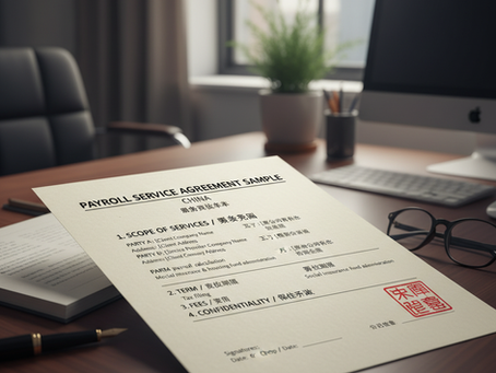Payroll Service Agreement Sample for China
