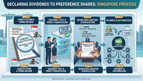 Declaring Dividends to Preference Shares Singapore