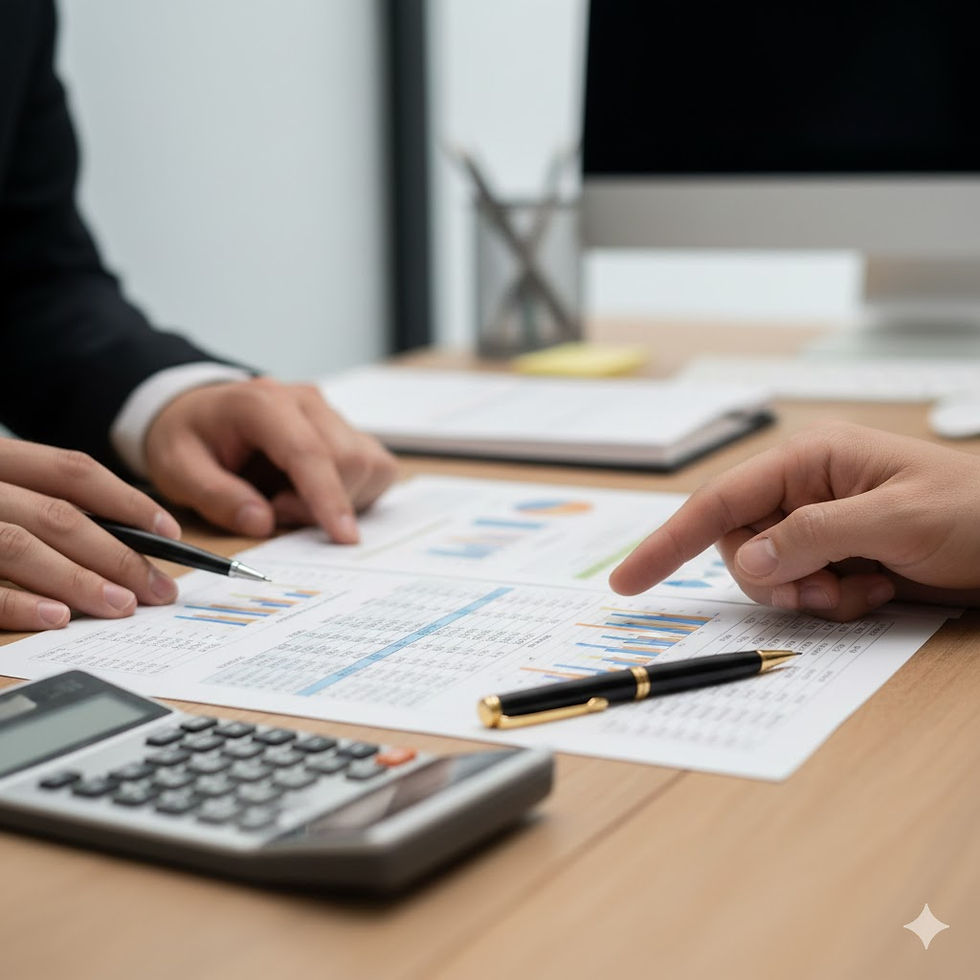 A detailed financial report or spreadsheet, conveying attention to detail and analysis | Bestar