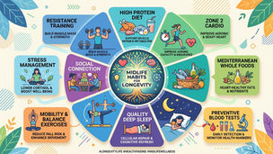 9 Midlife Habits for Longevity