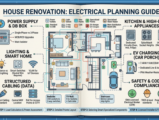 House Renovation: Electrical Planning Guide