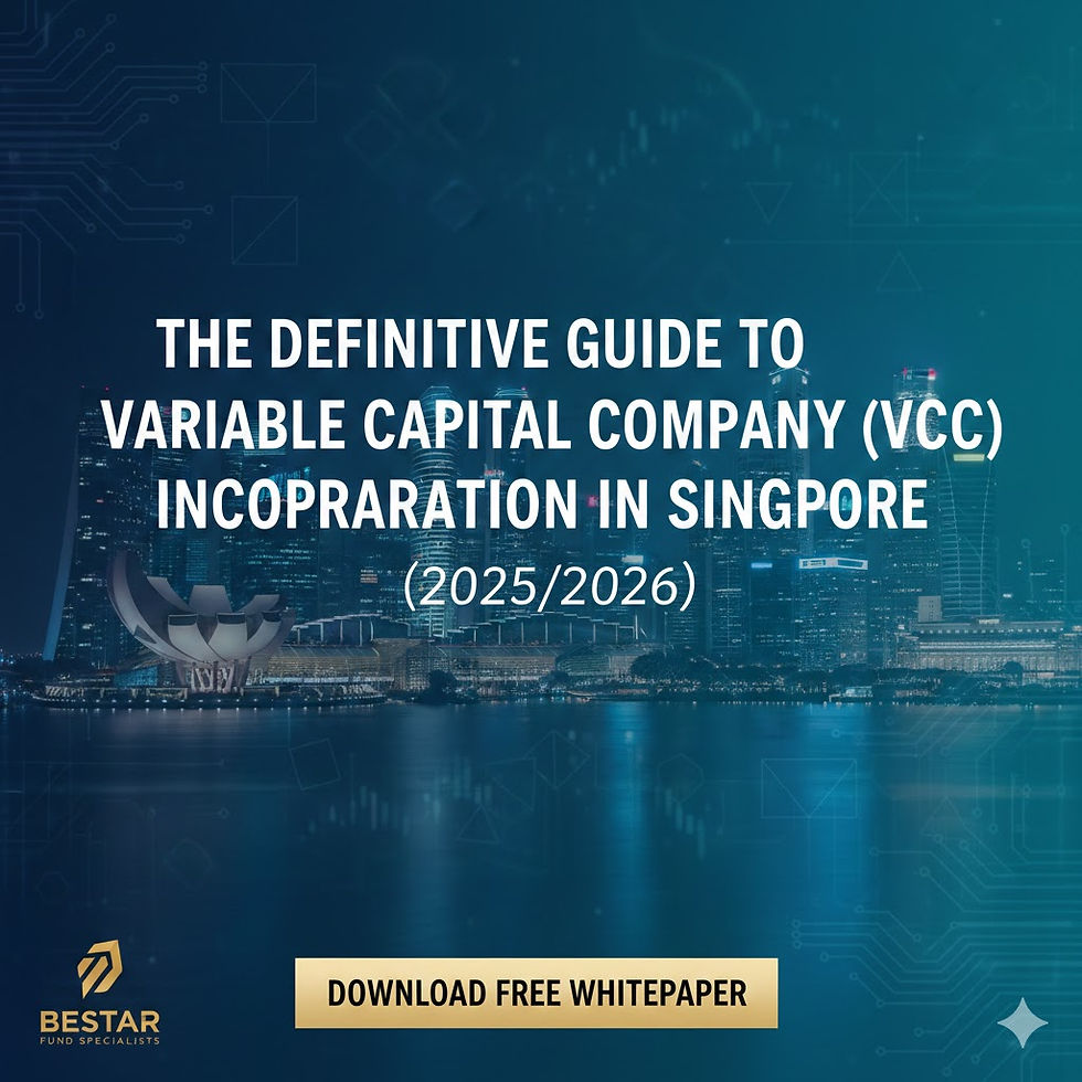 The Definitive Guide to Variable Capital Company (VCC) Incorporation in Singapore (2025/2026) | Bestar