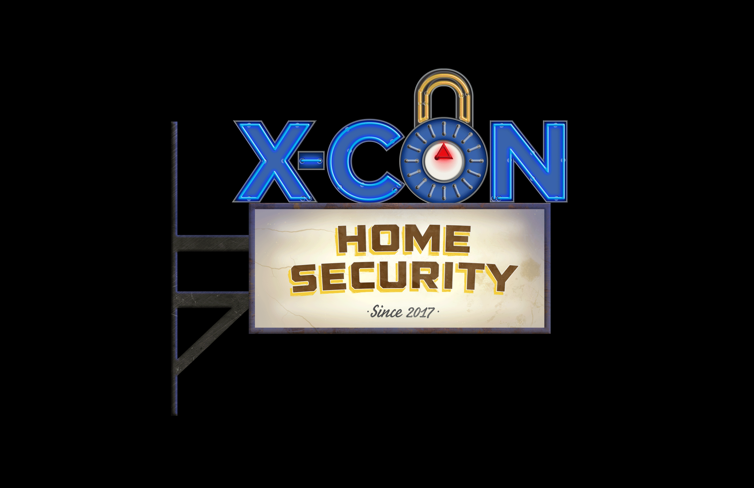 X-Con Sign Neon Animation