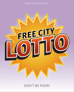 Free City Lotto Poster
