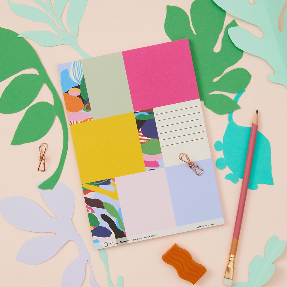 Thumbnail: Colour Blocks - Notepad - A5