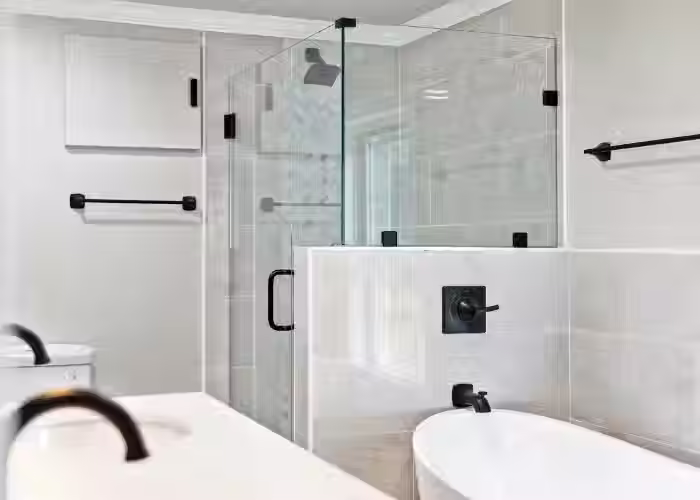White Theme bathroom in Singapore