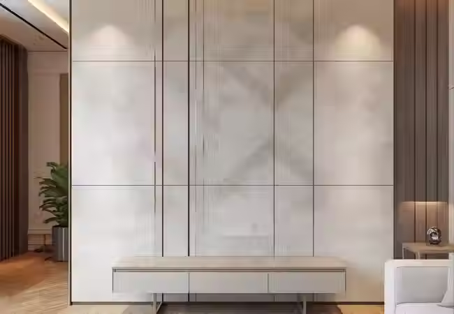 Gypsum board partition wall