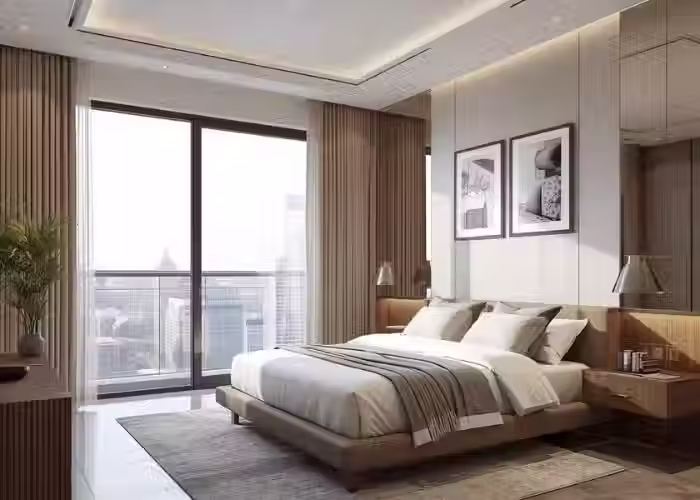 A nre renovated bedroom in singapore