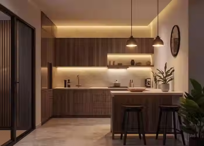 a modern kitchen in singapore