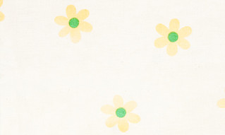 Cute Orange Flower Print