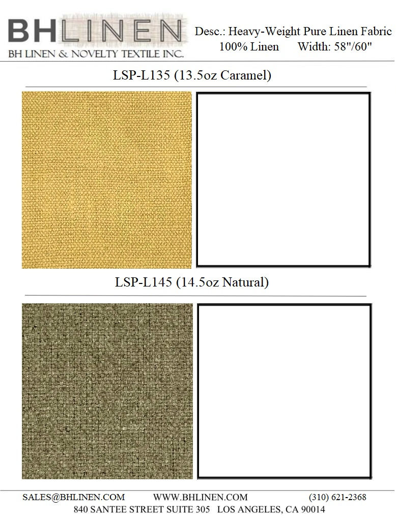 Pure Linen Heavy-Weight Fabric