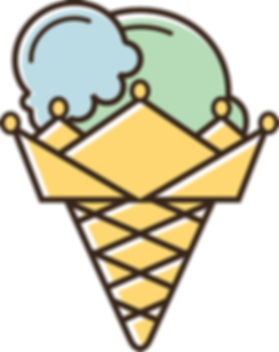 Two Scoops Creamery Logo