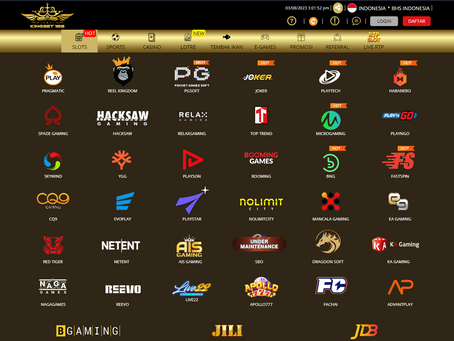 KINGBET188 Bandar Judi Slot Gacor Pulsa Terpercaya Tanpa Potongan