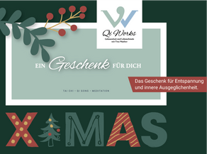 Jetzt Gutschein kaufen und für alle Tai Chi & Qi Gong Kurse und Personal Training einsetzen!