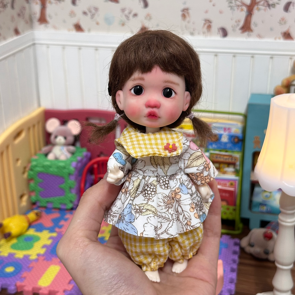 Thumbnail: Handmade ob11 dolly’s real looking Baby girl’s 