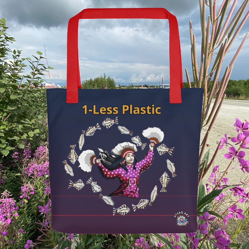 Thumbnail: 1-Less Plastic Tote Bag