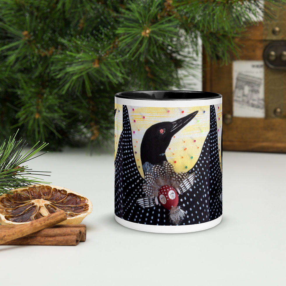 Thumbnail: Color Inside Loon Mug