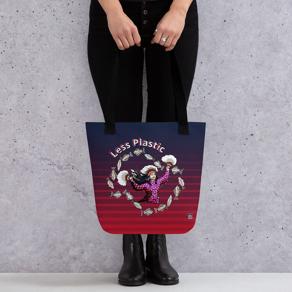 Thumbnail: Less Plastic Tote Bag