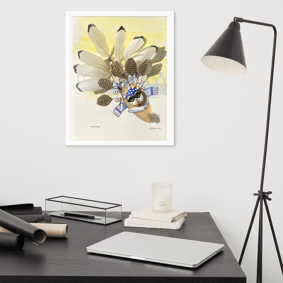 Thumbnail: My Ore to You Framed Print