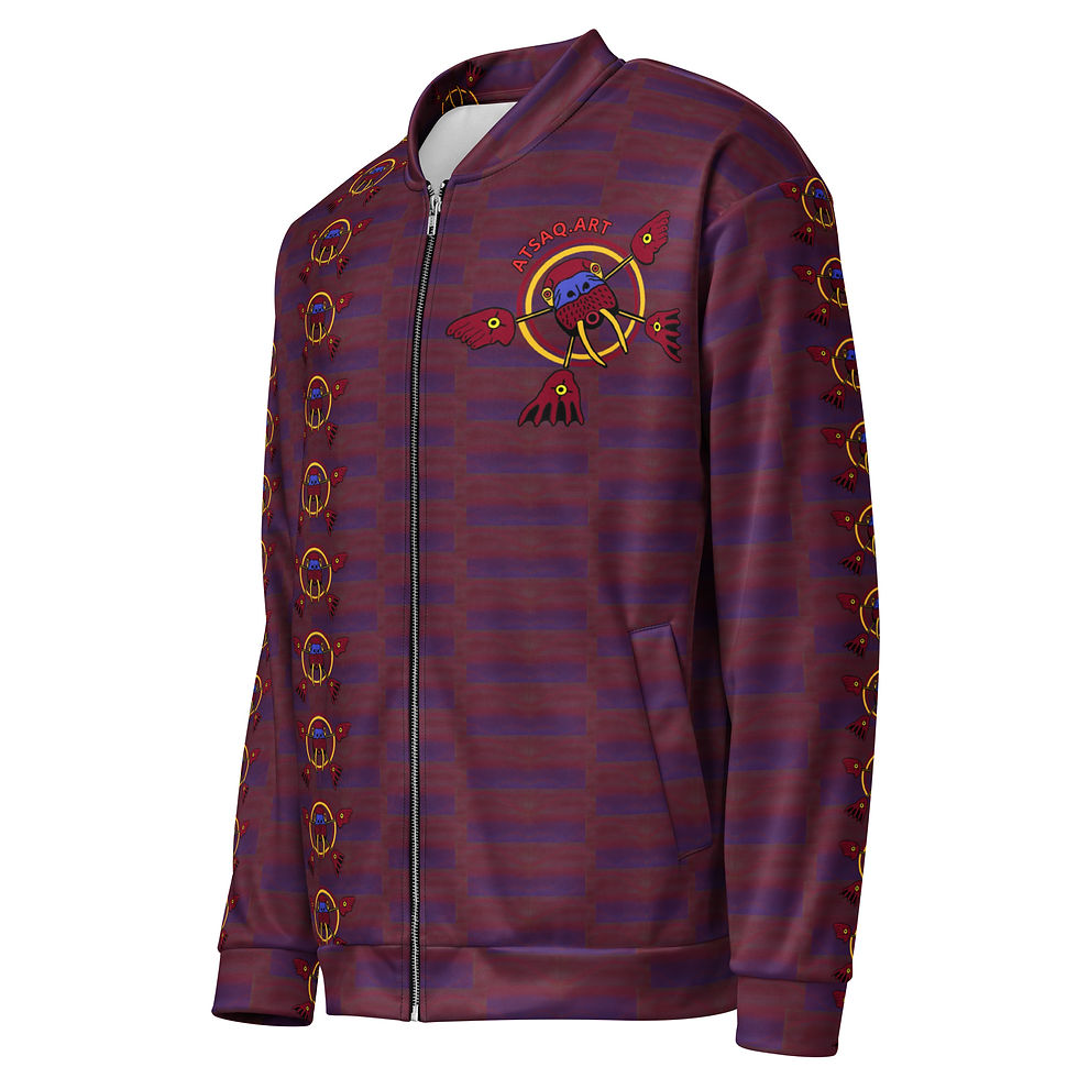 Thumbnail: Unisex Bomber Jacket